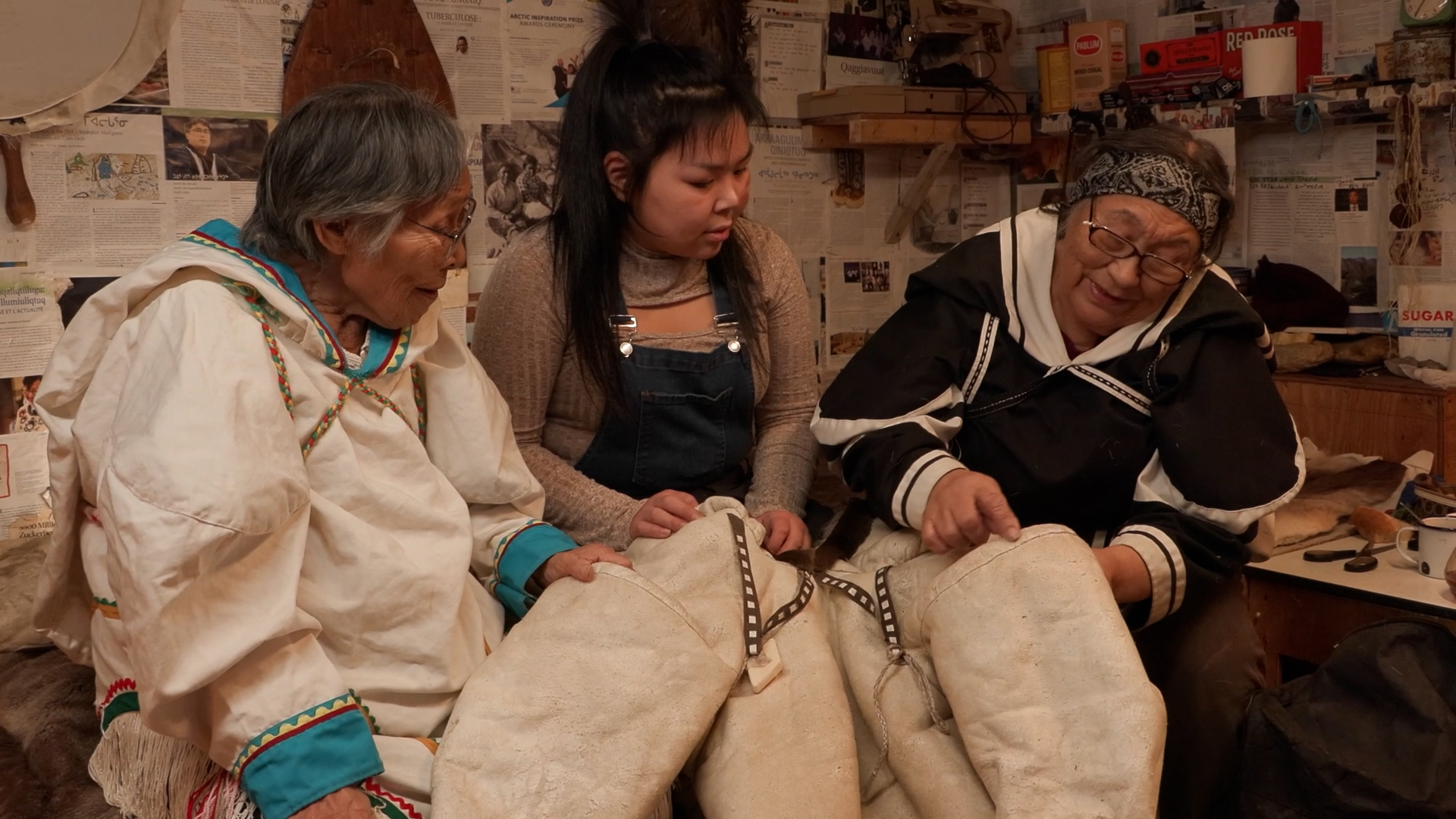 Welcome To Our Qammaq - Organizing Traditional Clothes