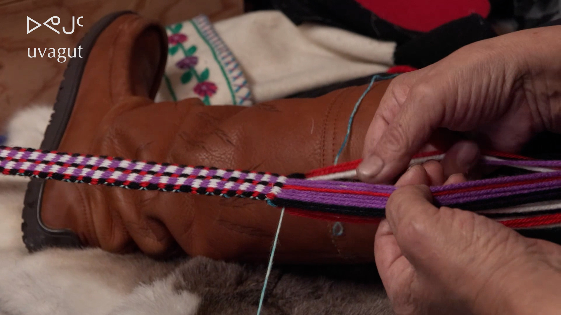 Welcome To Our Qammaq - Braiding with Yvonne Kadlutsiak