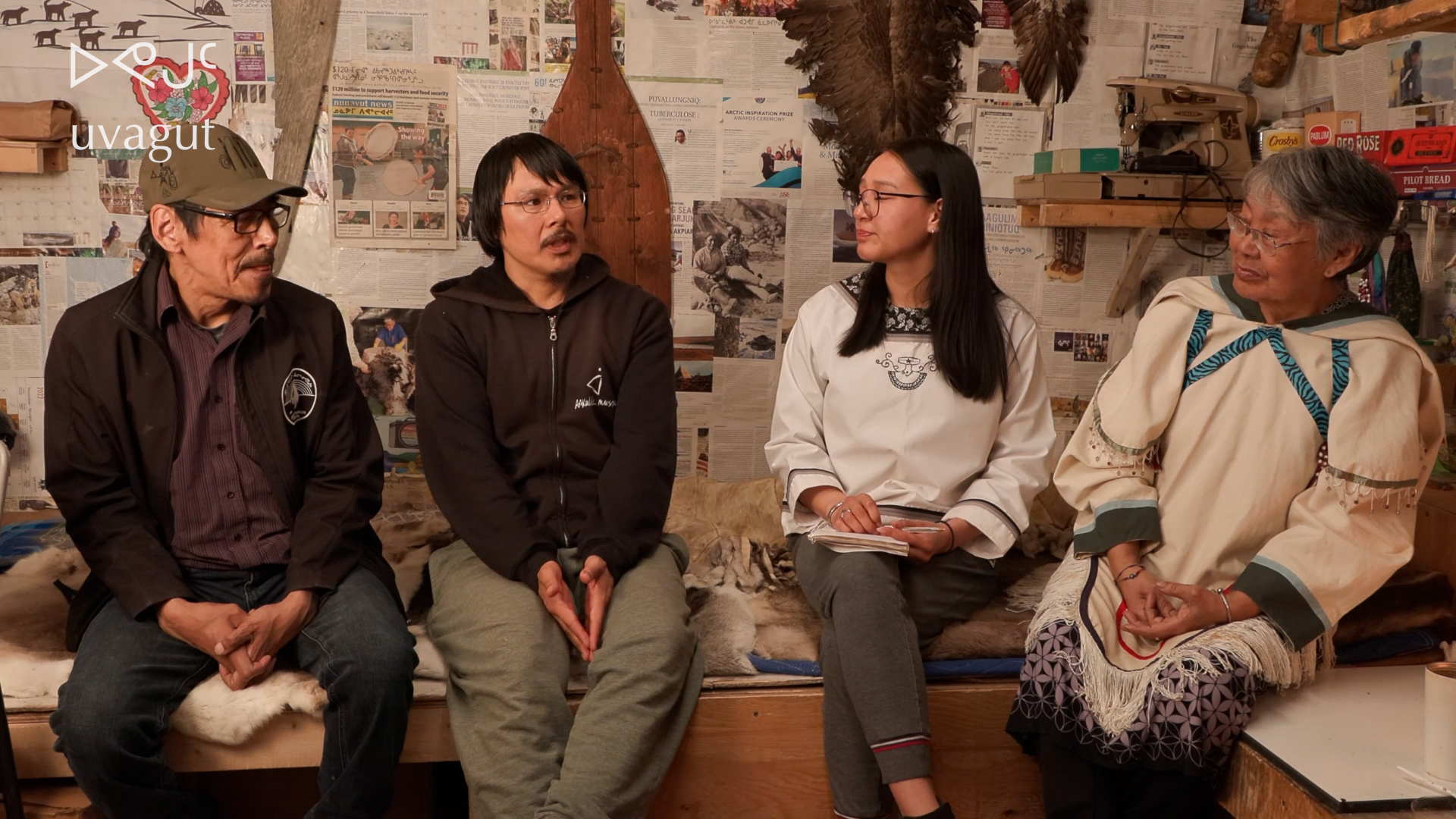 Welcome To Our Qammaq - Lucy Tulugarjuk, Mark Sr. Taqqaugaq and Jacky Qurmnut