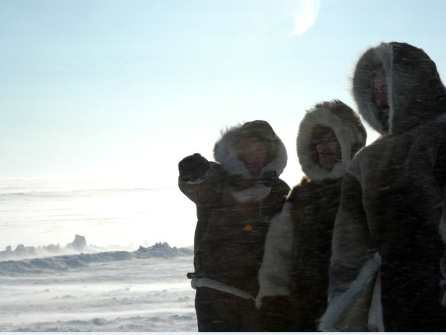 The Blizzard Scene