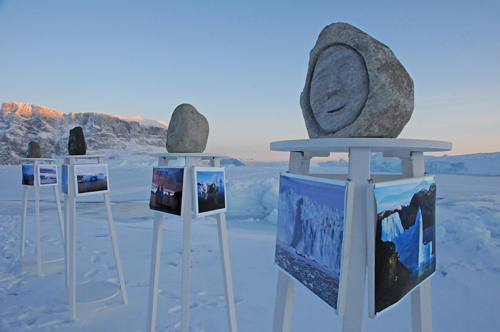 Icebergs on ice, teaser
