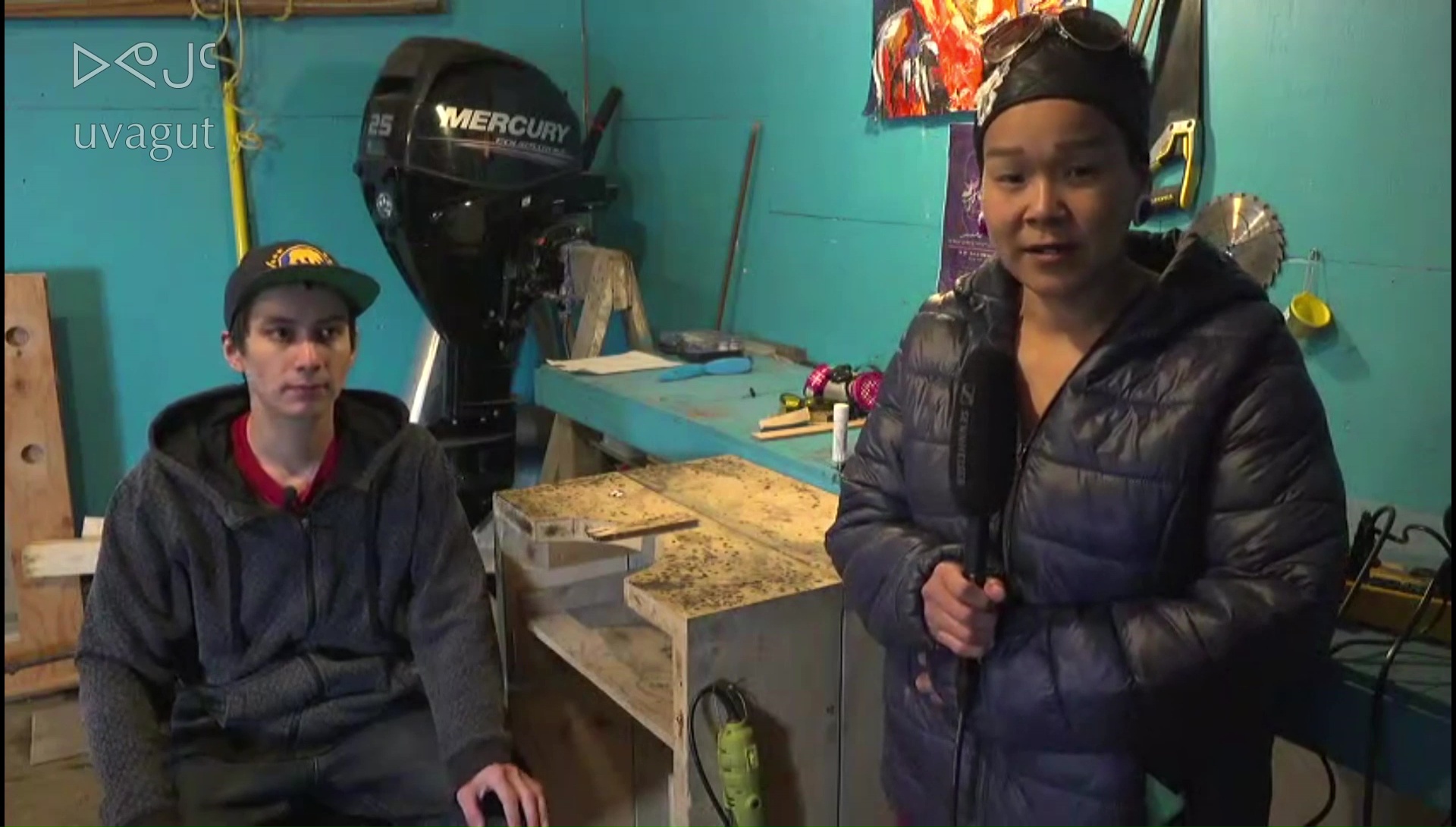 Tunnganarniq Nunagijavut - Agaaqtoq (Abraham Eetak) Makes Earrings