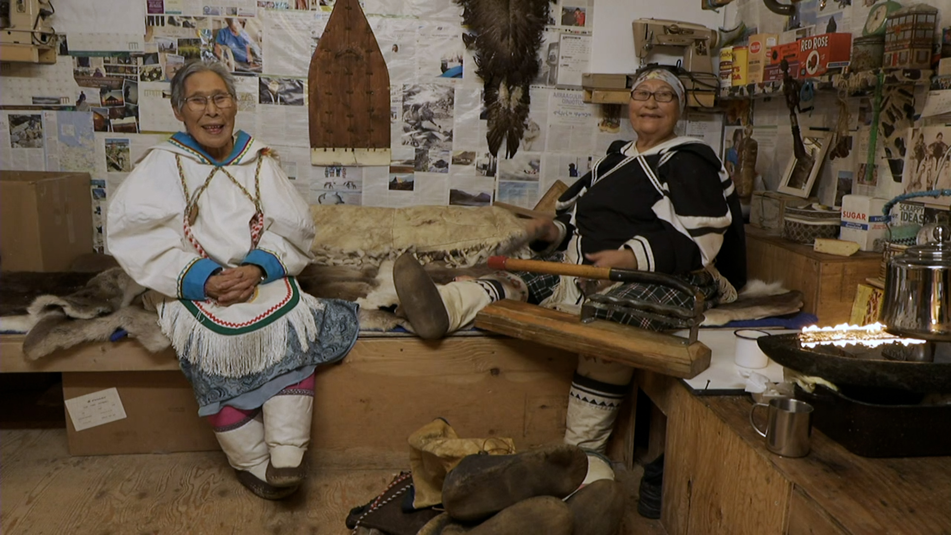 Welcome To Our Qammaq - Recycling Seal Skin Kamiks